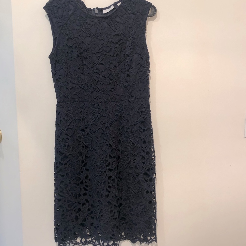 New York & Co. Navy Blue Dress